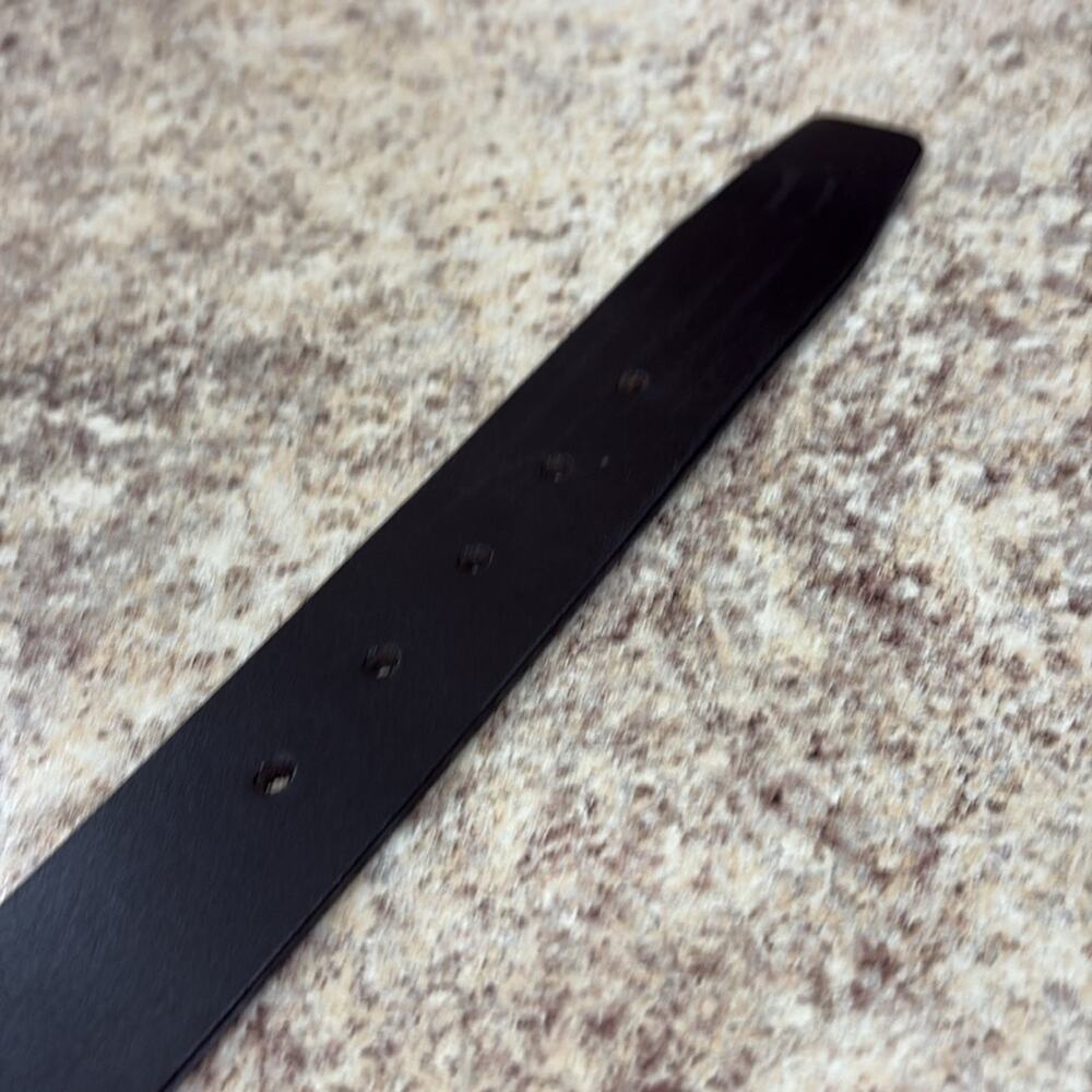 Dajer 34 Black NWT Belt with Silver Buckle - Picture 5 of 6